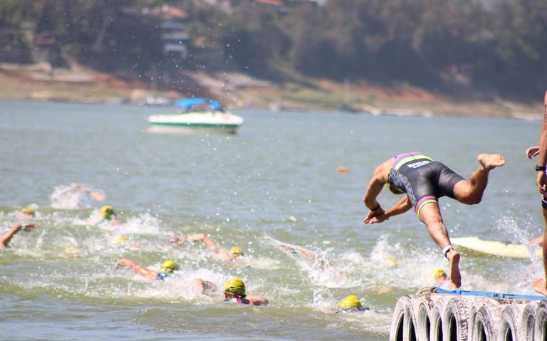 Por alta presencia de restos fecales en la presa, Cancelan triatlón de Valle de Bravo