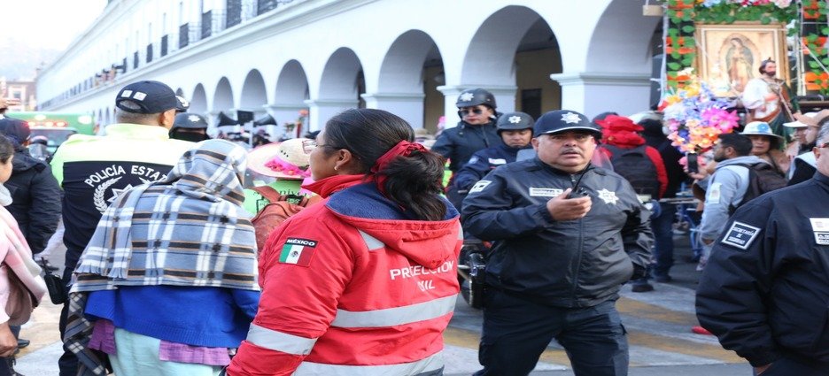 Toluca prepara operativo para recibir a peregrinos rumbo al Tepeyac