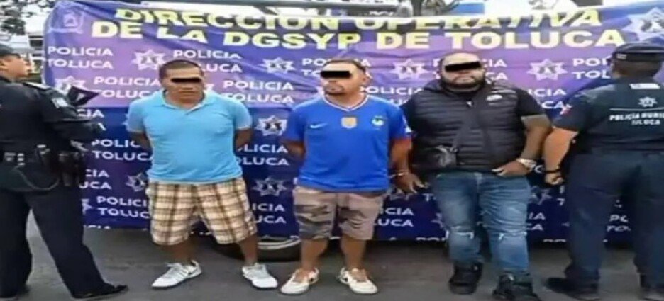 Caen 3 por vender estéreos y baterías robadas en Toluca