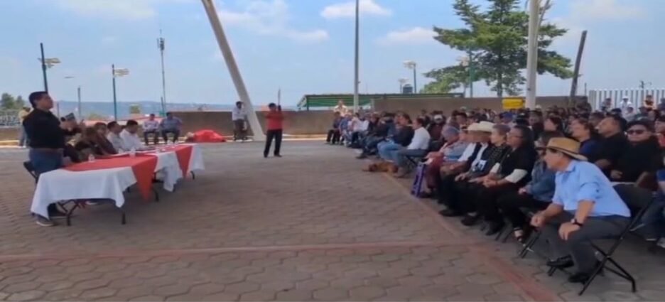 Población de San Pedro Ecatepec rechaza instalación de relleno sanitario y planta recicladora