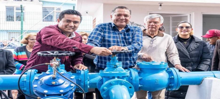Resaltan avances en recuperación del sistema de agua potable de Toluca