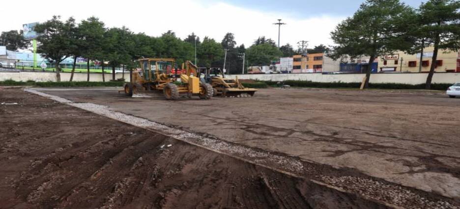 Comienza rehabilitación del Deportivo Filiberto Navas con apoyo federal en Toluca