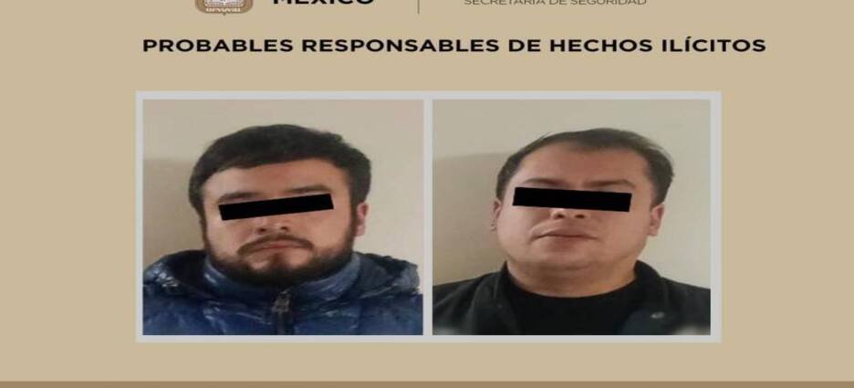 Detienen en Toluca a 2 hombres en posesión de marihuana y un vehículo robado
