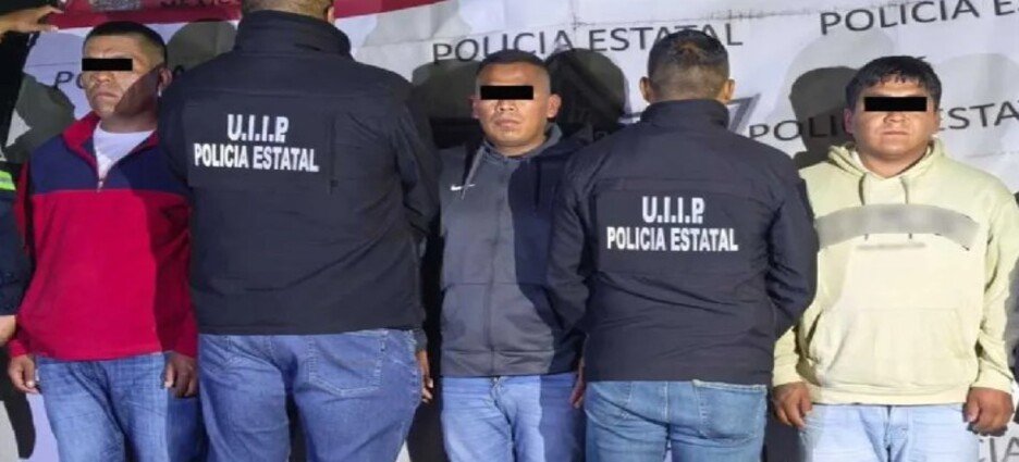 Caen a 3 hombres por extorsión y narcomenudeo en Toluca